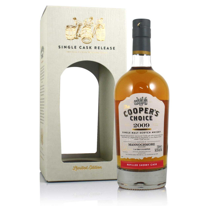 Mannochmore 2009 12 Year Old Cooper's Choice Cask #1445