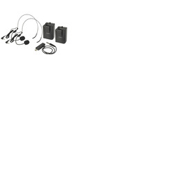 USB Dual Headset UHF Wireless System