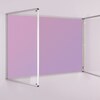 ColourPlus Tamperproof Noticeboard 2400 x 1200mm Lilac