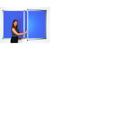 Eco-Sound Blazemaster Metropolitan Frame Tamperproof Noticeboard
