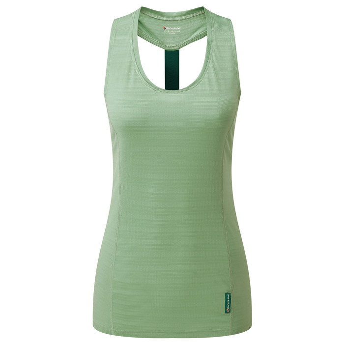 Womens Electra Vest T Shirt - Matcha Green