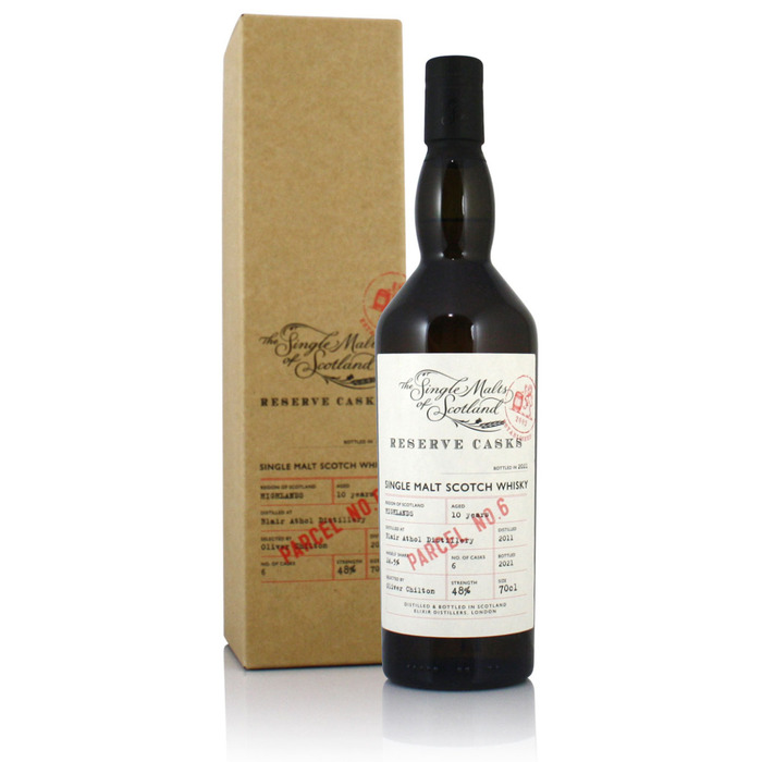 Blair Athol 2011 10YO Single Malts of Scotland Reserve Casks Parcel No 6