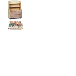 Mobile Welsh Dresser Storage Unit