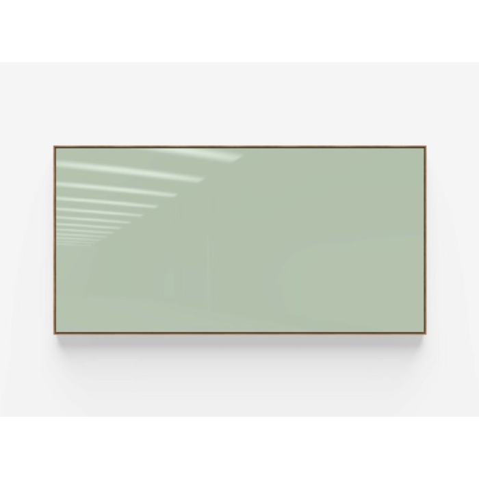'Area' Oak Framed Glass Board