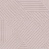 Wood Geometric Wallpaper Pink Holden 13203