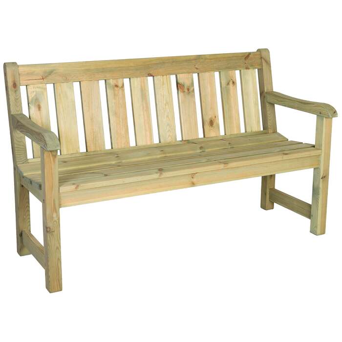 Alexander Rose Pine Malu 5ft (1. 5m) Garden Bench