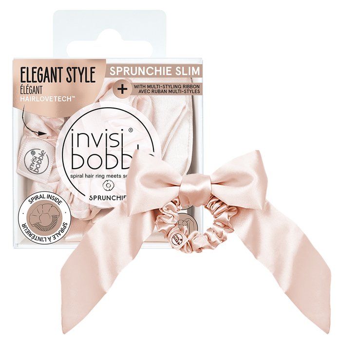 Invisibobble Slim Sprunchie - Ballerina Bow