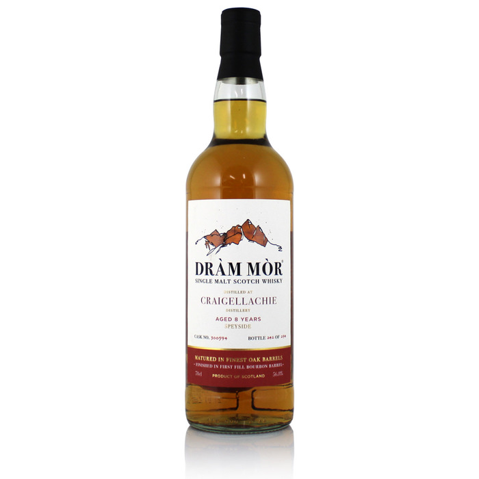 Craigellachie 8 Year Old Dram Mor Single Cask #300594