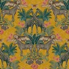 Animal Kingdom Wallpaper Ochre Grandeco A49301