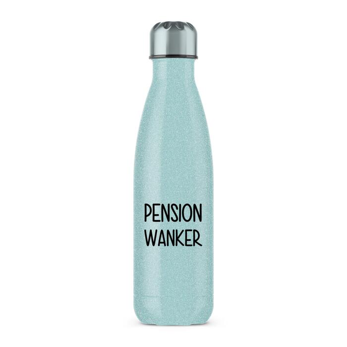 Pension Wanker Water Bottle