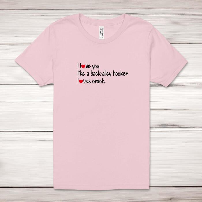 Back-Alley Hooker Adult T-Shirt