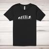 Evolution Of A Cyclist Adult T-Shirt