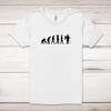 Evolution Of An Angler Adult T-Shirt