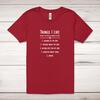 Things I Like My Bike Adult T