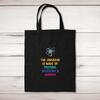 The Universe Made Of Morons Tote Bag