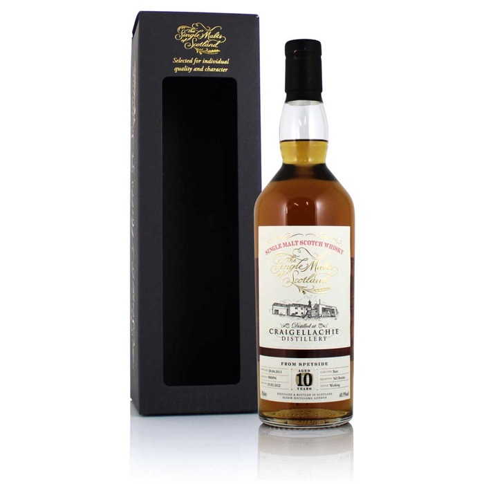 Craigellachie 2011 10 Year Old Single Malts of Scotland Cask #900094