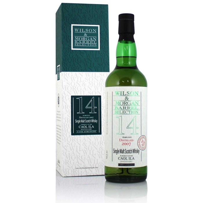 Caol Ila 2007 14 Year Old Wilson & Morgan Cask Strength 58%