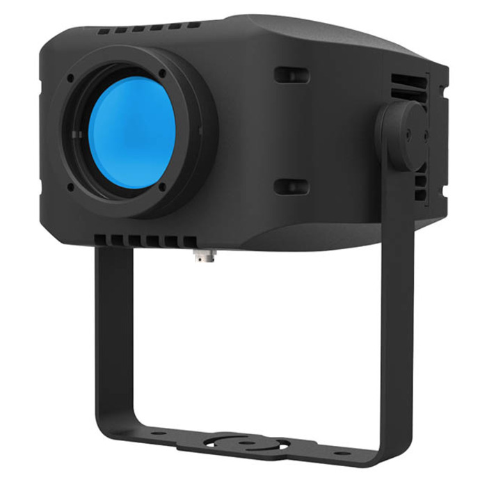 Gobo Projector with High Power 100W LED - IP65 Outdoor Use - Black Case