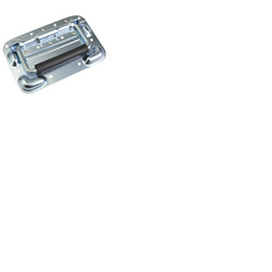 Sprung Cabinet Handle Surface Mounting Metal With Zinc Finish