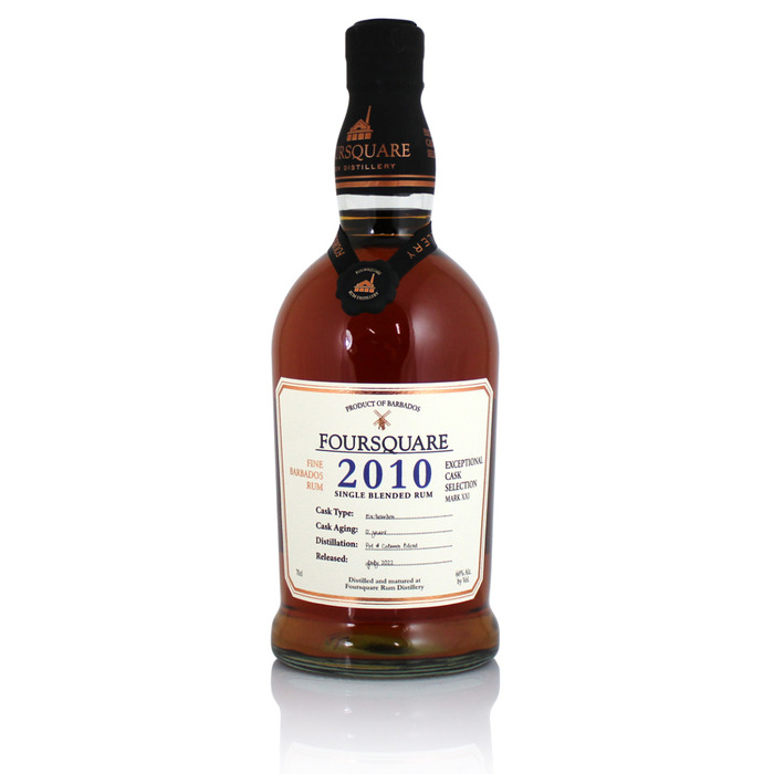 Foursquare 2010 12 Year Old Exceptional Cask Selection Mark XXI
