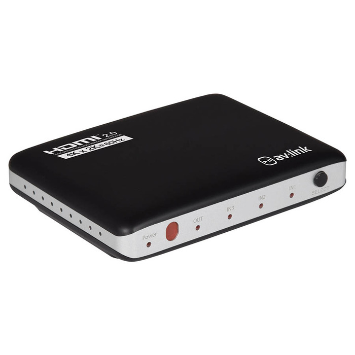 4K HDMI 2. 0 Switch with Remote Control - 3 Way