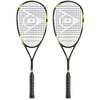 Dunlop Sonic Core Ultimate 132 Squash Racket Double Pack