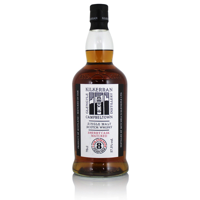 Kilkerran 8 Year Old Sherry Cask Matured Cask Strength 57. 5%