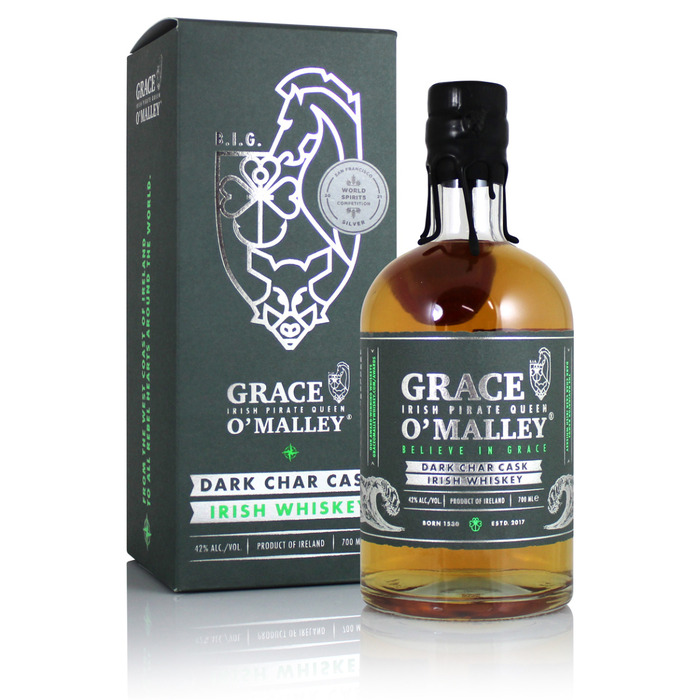 Grace O'Malley Dark Char Irish Whiskey