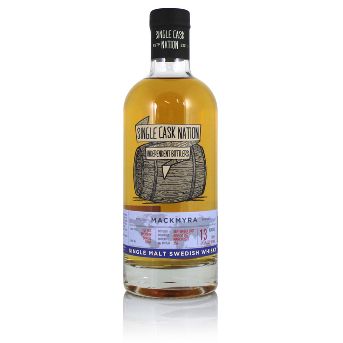 Mackmyra 2007 13YO Cask #10541 Single Cask Nation