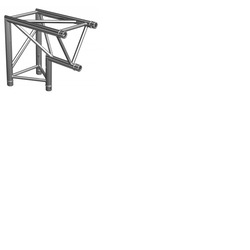Contestage Trio290 Truss 2 Way 90 Degree Vertical Corner - Aluminium