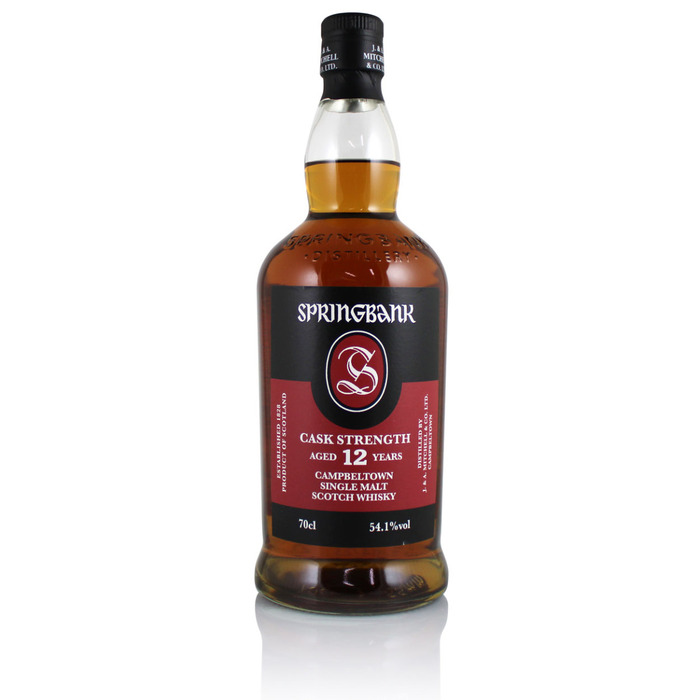 Springbank 12 Year Old Cask Strength 54. 1%