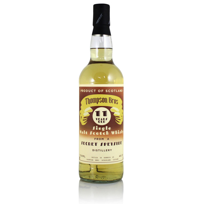 Secret Speyside 11 Year Old Thompson Bros