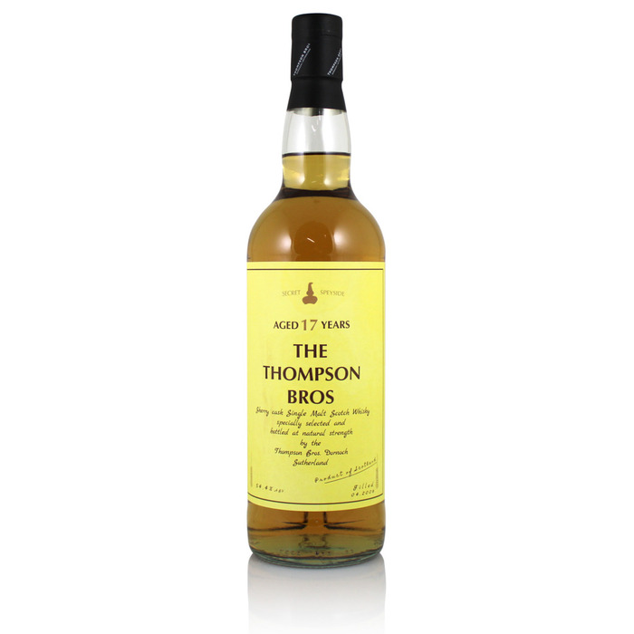 Secret Speyside 2006 17 Year Old Thompson Bros