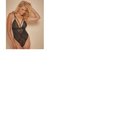Wolf & Whistle Jetta Lace And Mesh Body