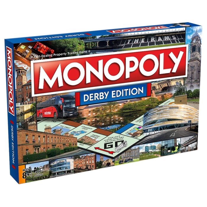 Derby Monopoly Board Game