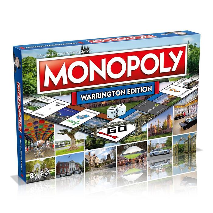 Warrington Monopoly Board Game