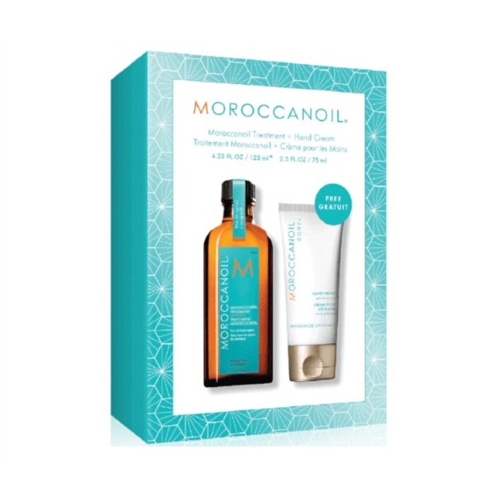 Moroccanoil Treatment 125ml + Moroccanoil Hand Cream 75ml