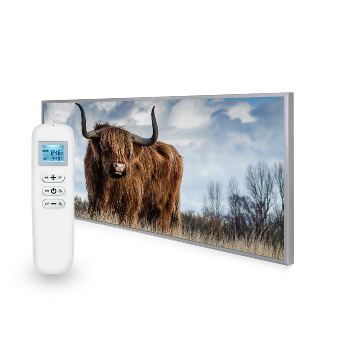 595x1195 Highland Pride Image Nexus Wi-Fi Infrared Heating Panel 700W - Electric Wall Panel Heater