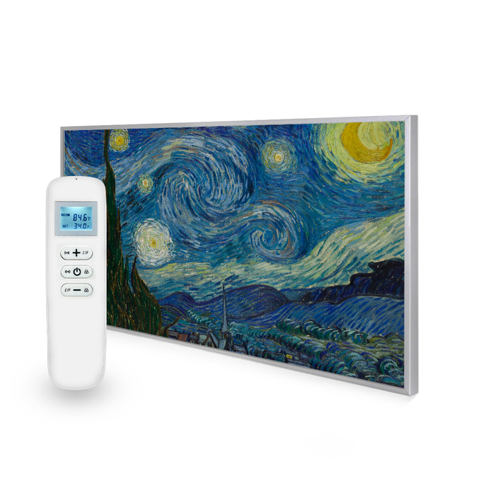 595x995 The Starry Night Image Nexus Wi-Fi Infrared Heating Panel 580W - Electric Wall Panel Heater