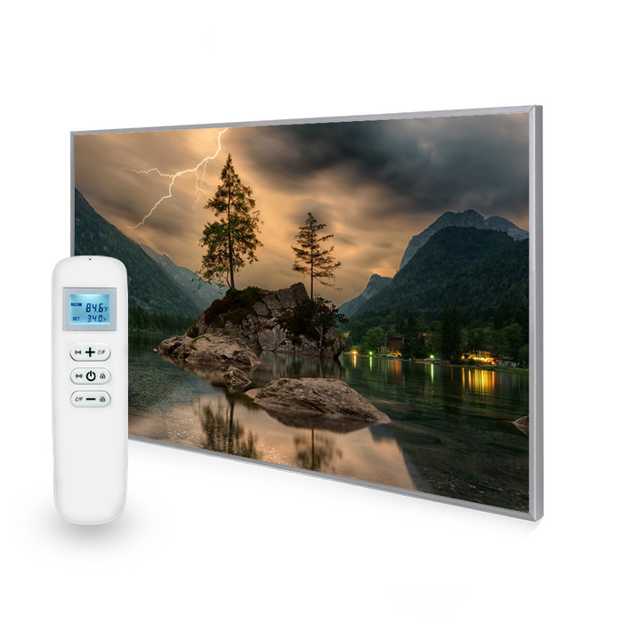 795x1195 Thunder Mountain Image Nexus Wi-Fi Infrared Heating Panel 900W - Electric Wall Panel Heater