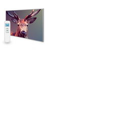 795x1195 A Deer In Pixels Image Nexus Wi-Fi Infrared Heating Panel 900W - Electric Wall Panel Heater