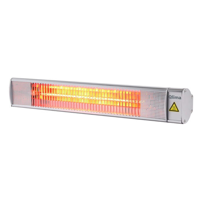 2kW EQ Heat Electric Bar Patio Heater Silver