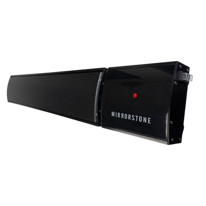 2. 4kW Zenos Infrared Bar Heater (Available In Black Or White)