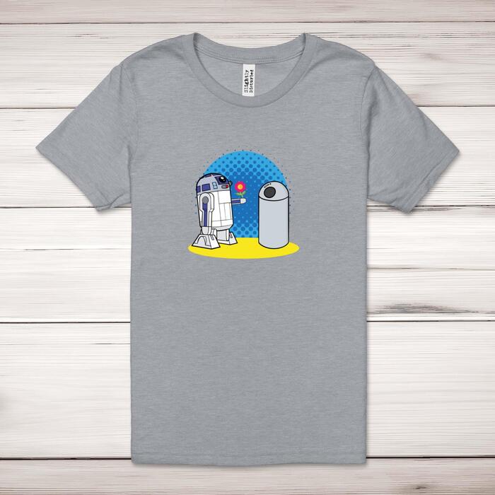 R2D2 In Love Adult T