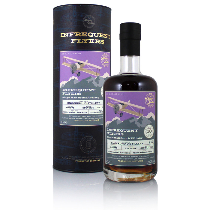 Knockdhu 2013 10 Year Old Infrequent Flyers Cask #804975