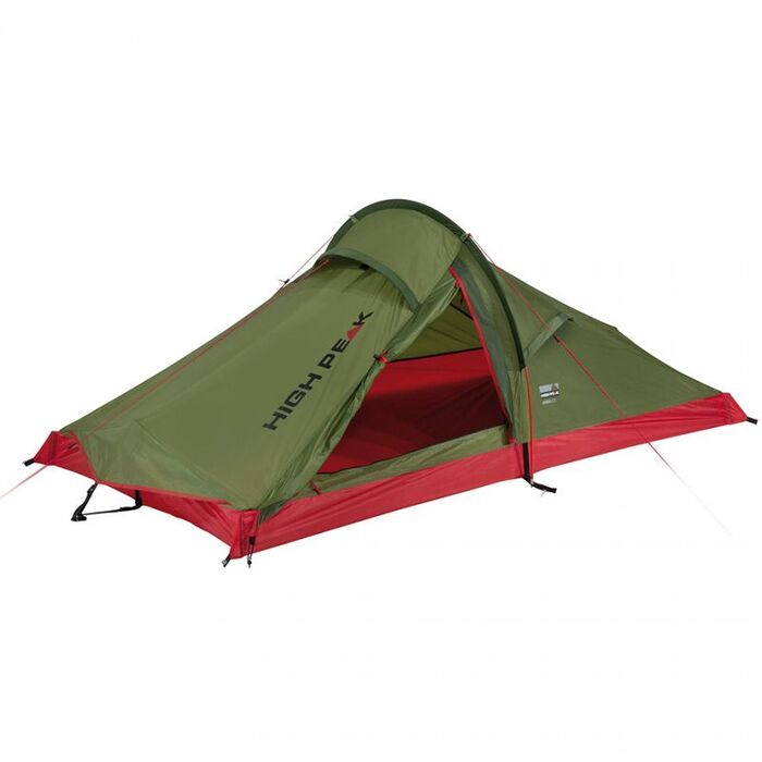 High Peak Siskin 2. 0 LW Tent - Green/Red