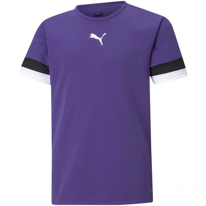 Puma Junior TeamRise Jersey T-Shirt - Purple