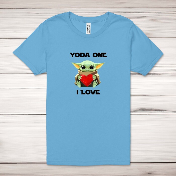 Yoda One I Love Adult T-Shirt