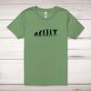 Evolution Of A Body Builder Adult T-Shirt