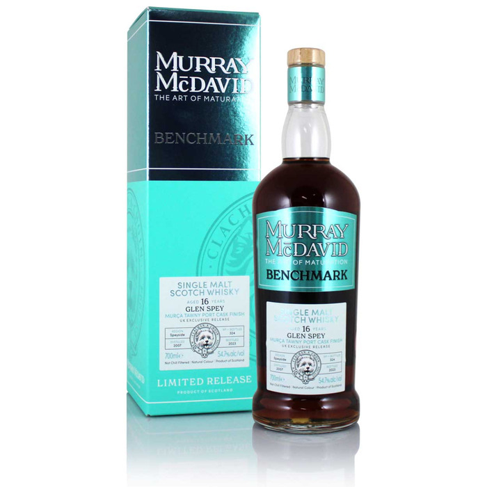 Glen Spey 2007 16YO Murray McDavid Murca Tawny Port Cask #804943